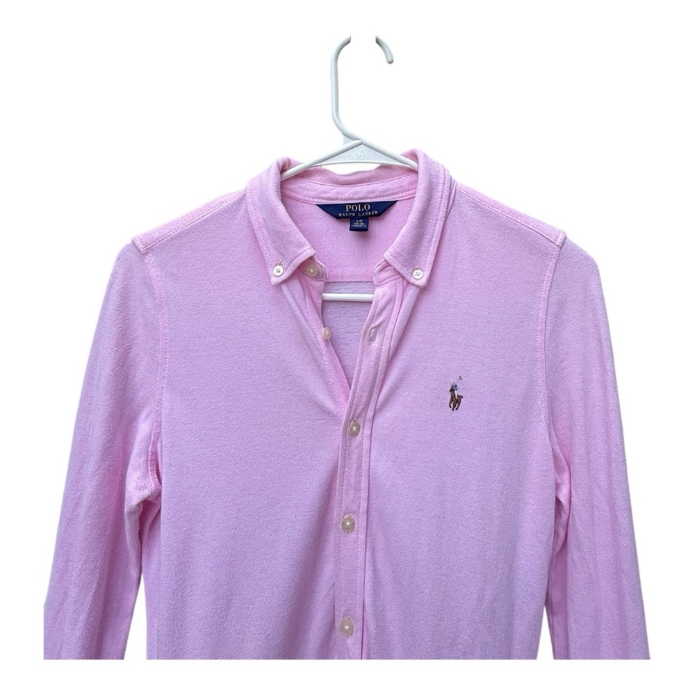 Ralph Lauren Light Pink Button-Up Dress - Picture 2 of 2